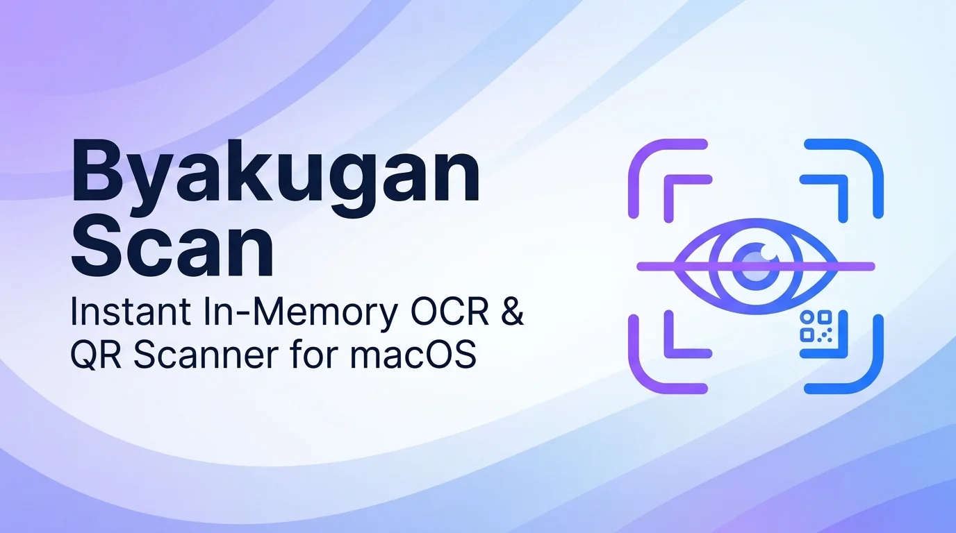 Byakugan Scan - Swift 6 Apple Vision OCR on Apple Neural Engine